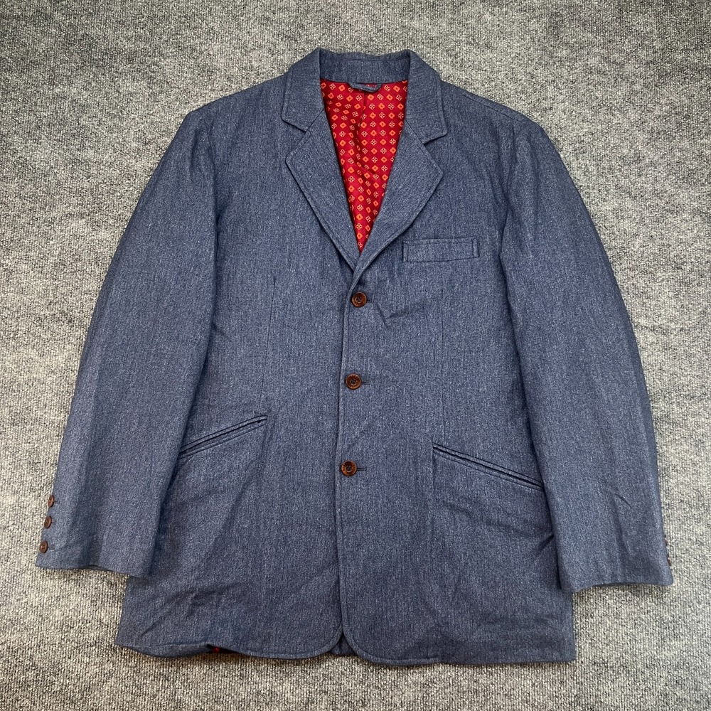 Robert Talbott Unstructured Blazer Jacket Men's L… - image 1